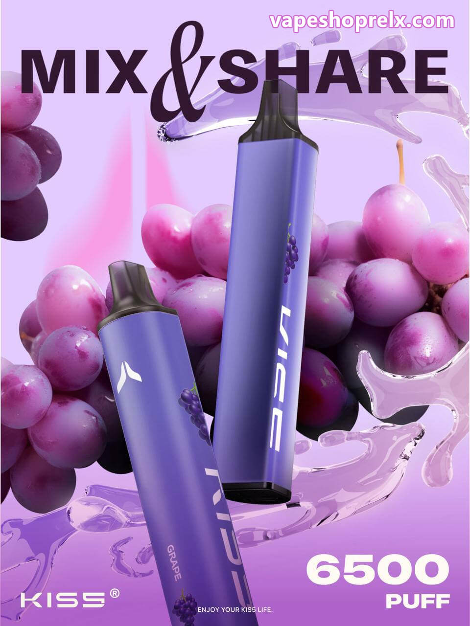 Kis5 6500 Puffs拋棄式電子煙